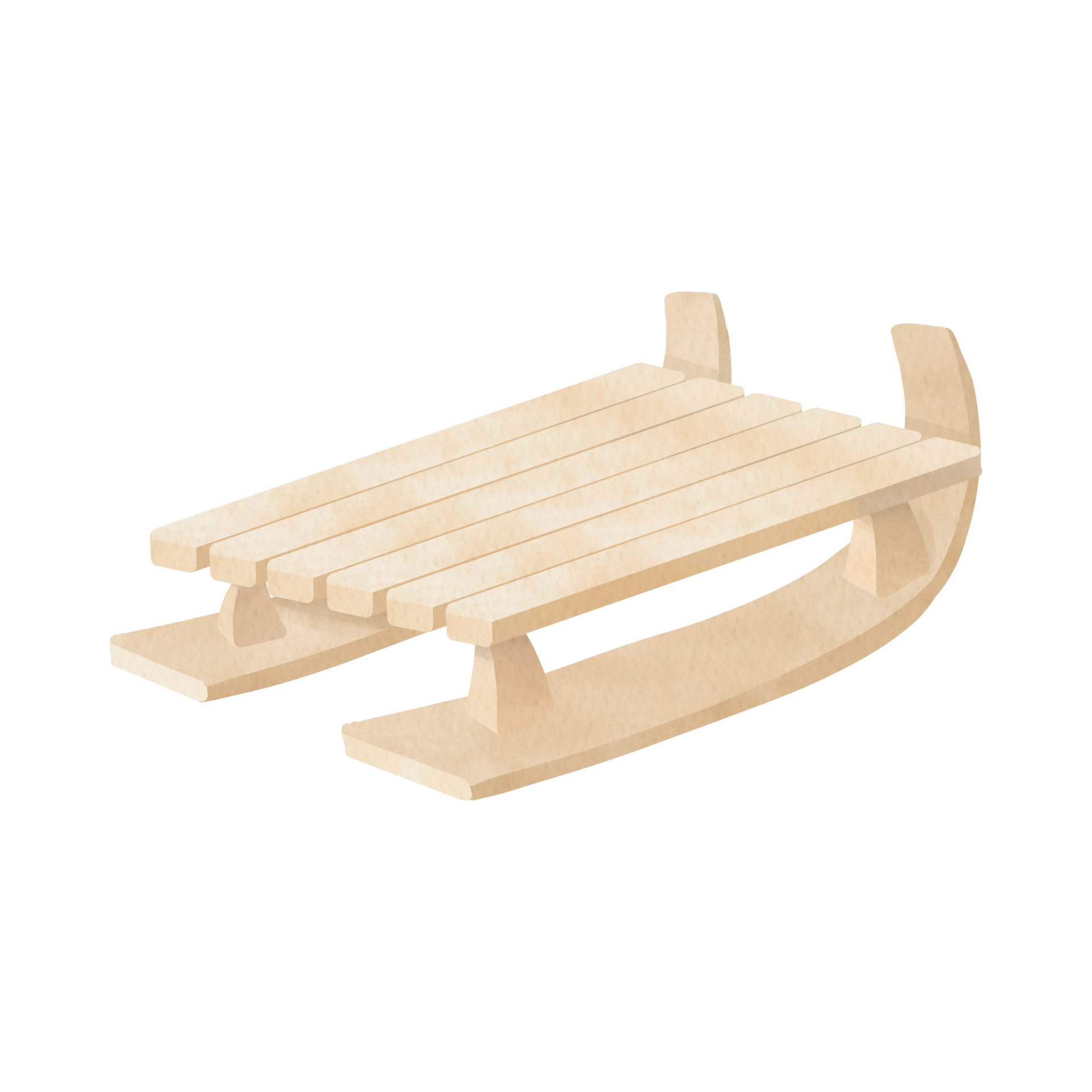 AI generated Sled Holiday Snow Sledding 36105016 PNG