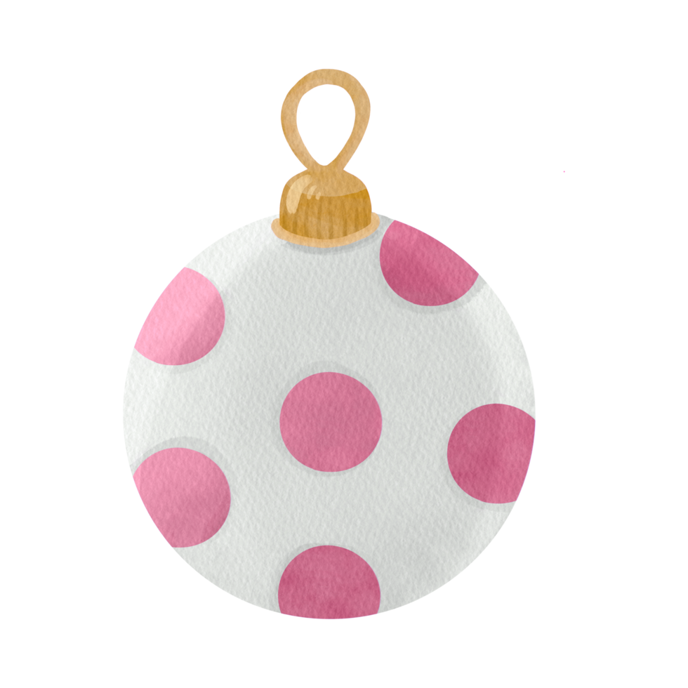 AI generated Christmas And New Year ball png