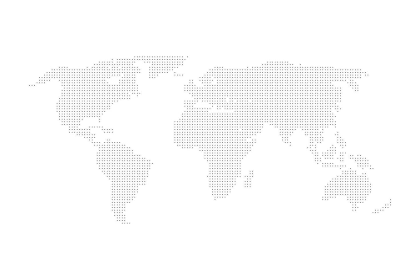 digital dotted world map vector background design illustration