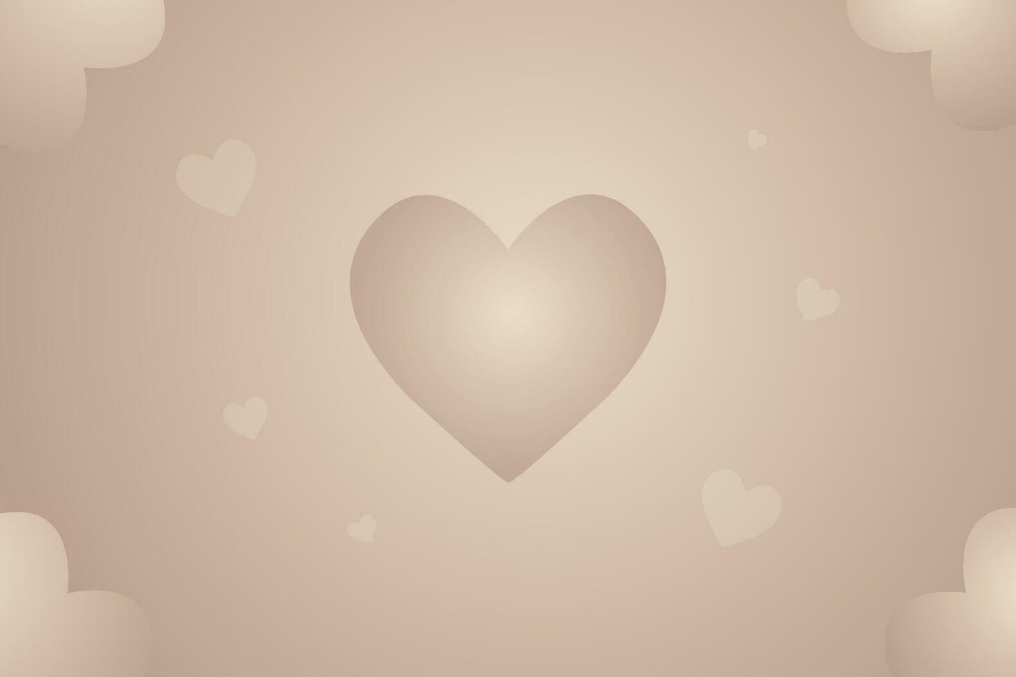 Valentine's day background with hearts. Poster ,greeting card, cover, banner background for valentine. vector