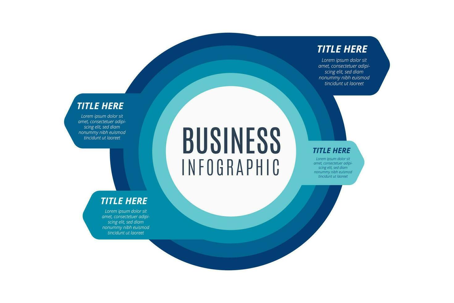 Business Infographics Collection Vector Illustration Design