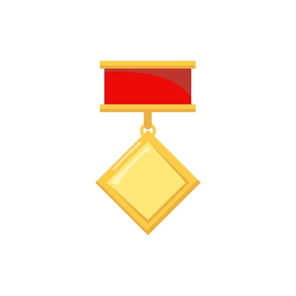 trophy icon, medal icon, winner, illustration logo simple design vector