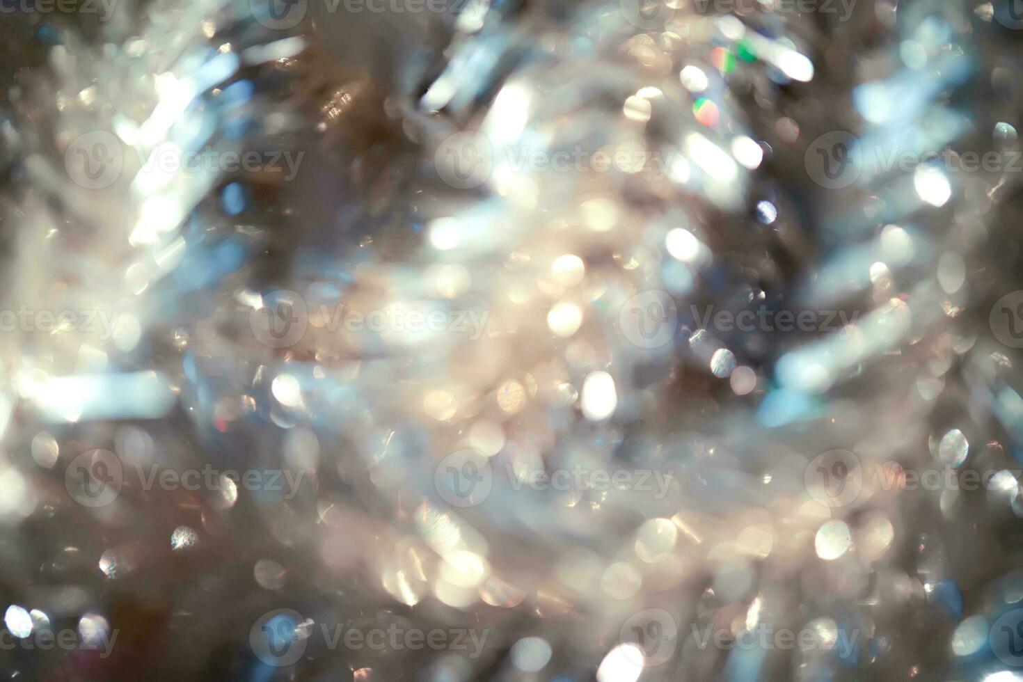 Shining Christmas abstract background with bokeh. photo