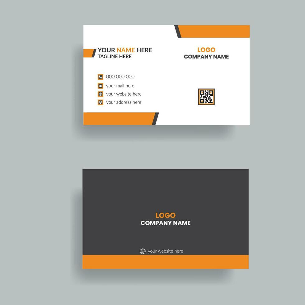 Corporate Business card design vector