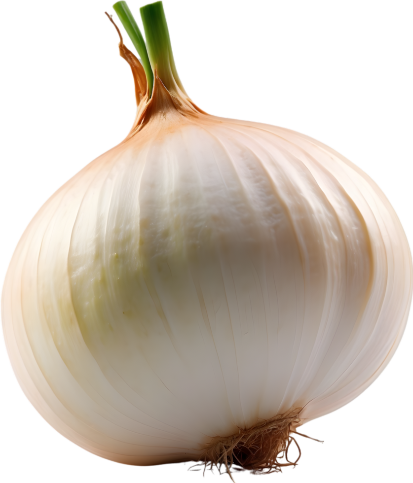 AI generated an onion on a transparent background png