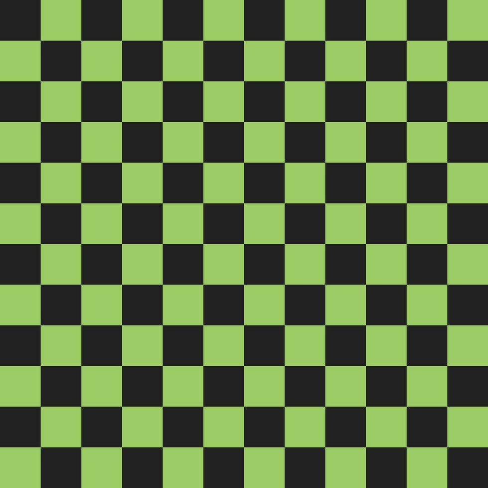 Light green and black checker pattern. checker seamless pattern vector. checker pattern. Decorative elements, floor tiles, wall tiles, bathroom tiles, swimming pool tiles. vector