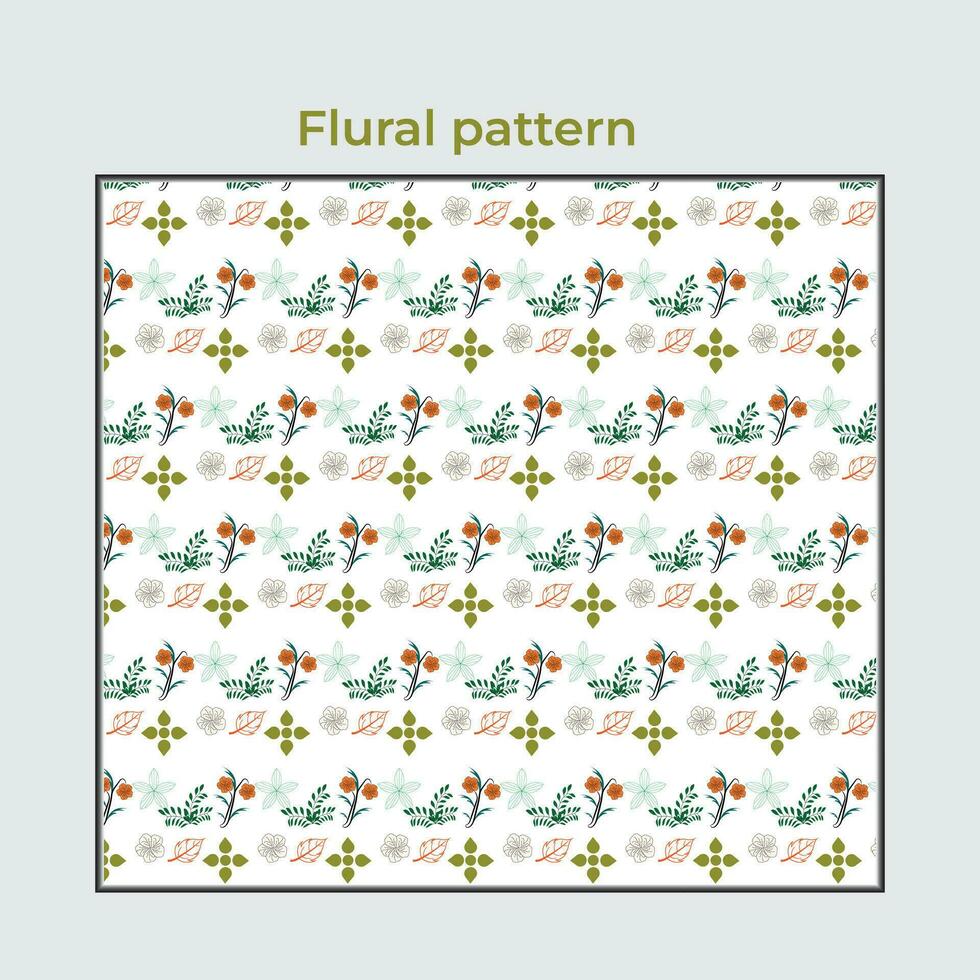 Free vector elegant floral pattern design