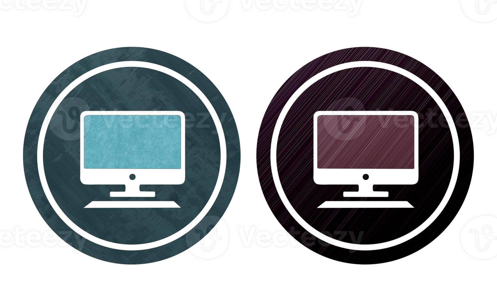 monitor icon texture for background blue and red png