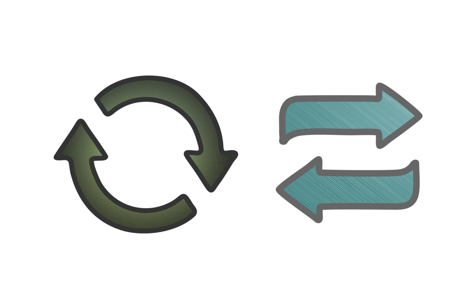 reverse icon symbol illustration with texture png