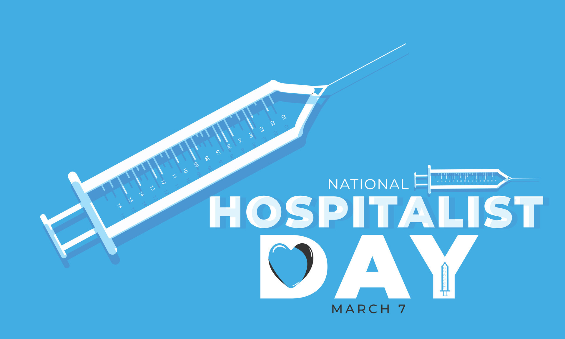 National Hospitalist Day. background, banner, card, poster, template