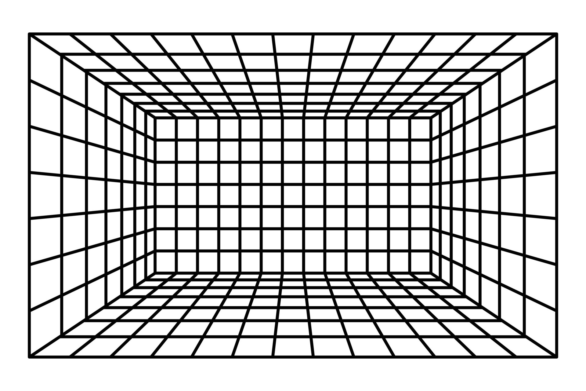 Perspective grid room background vector illustration 36109646 vector