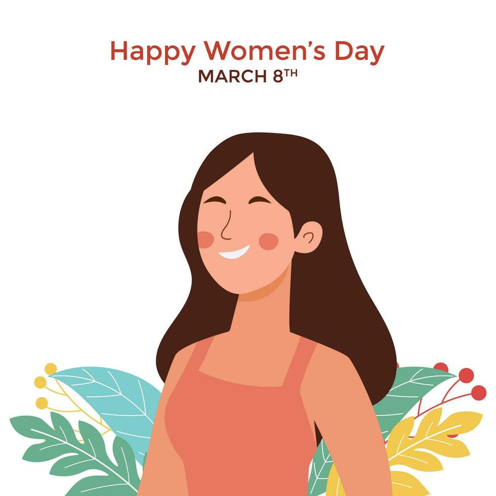 ilustración vectorial del día internacional de la mujer vector