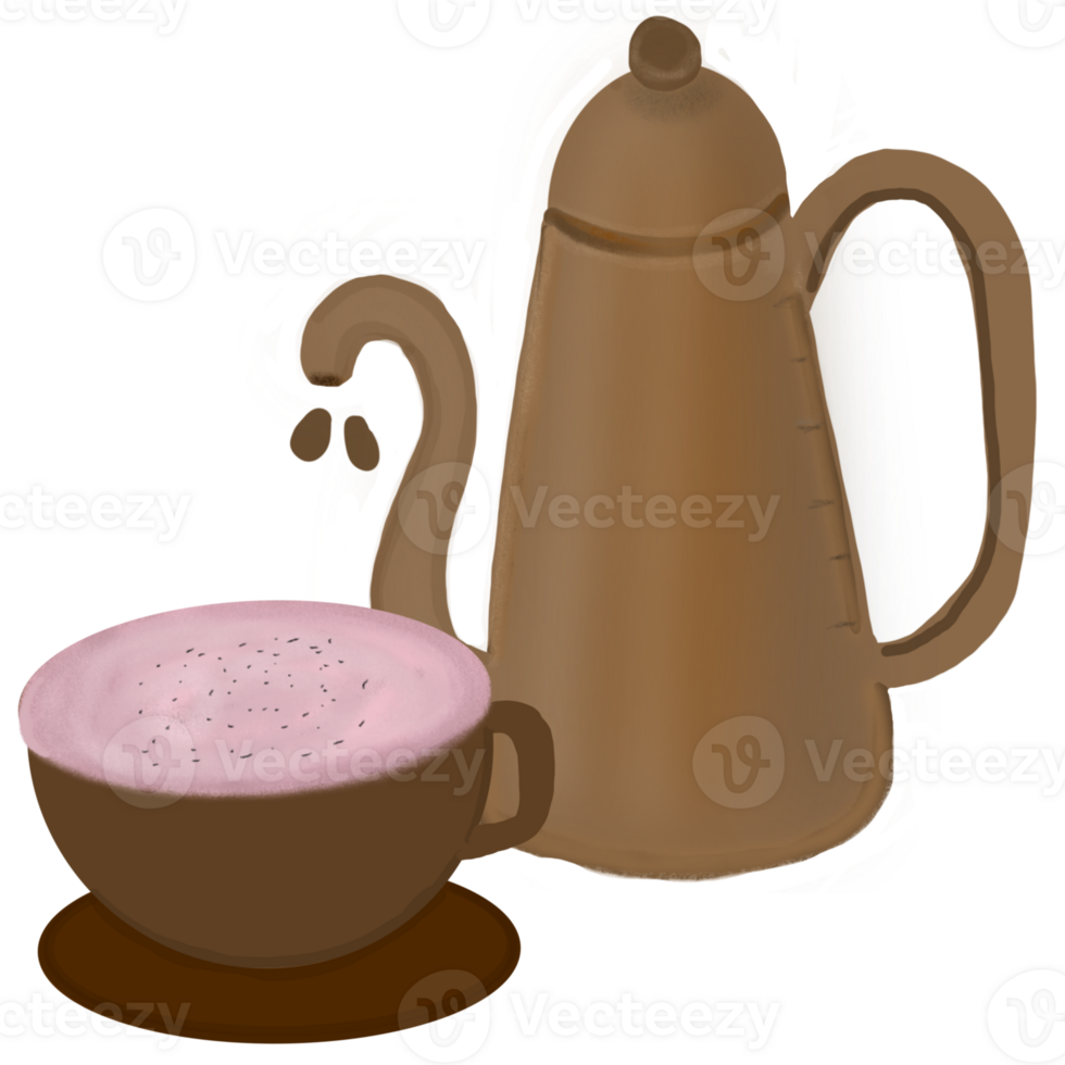 café e bolo Como uma manhã refeição png