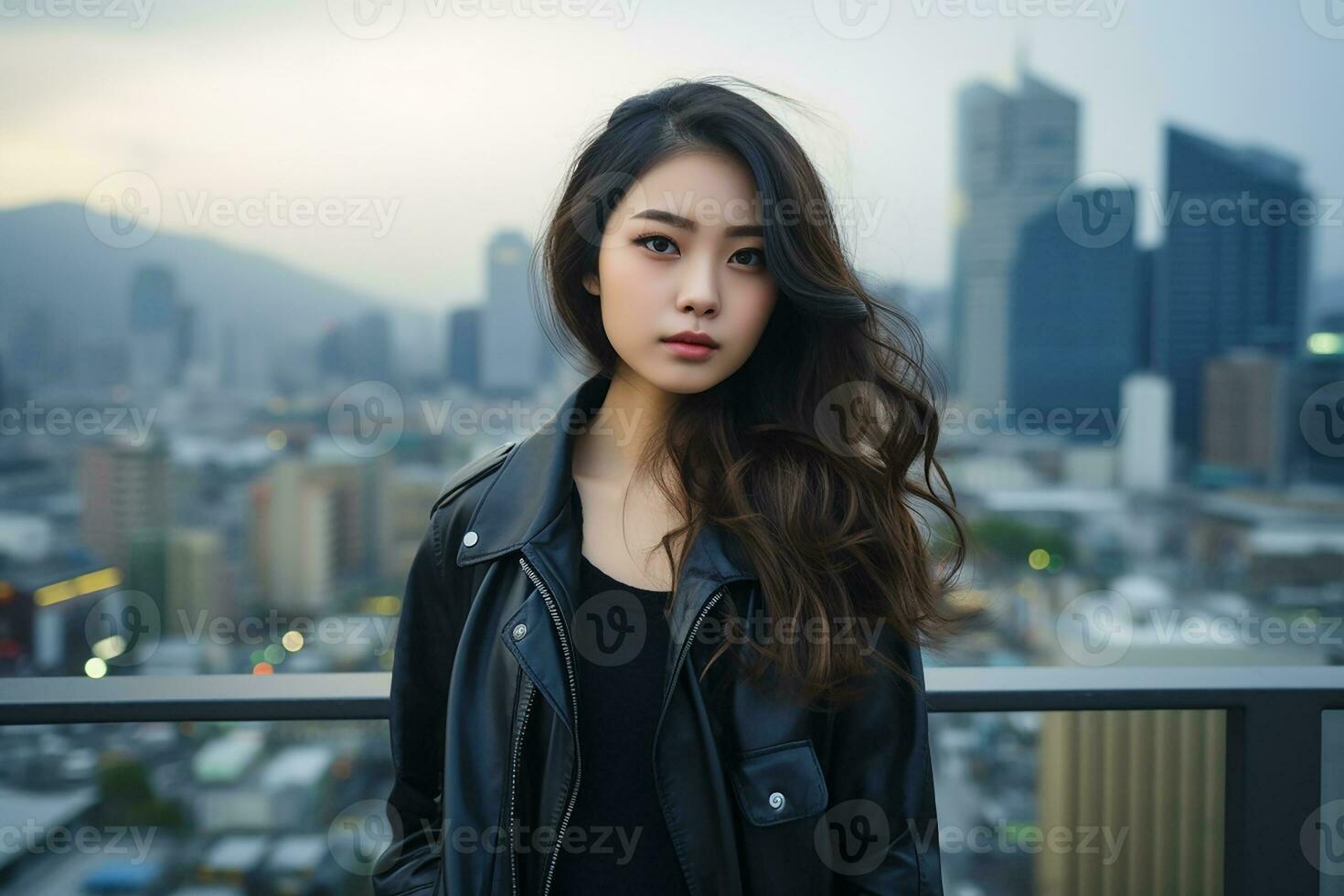 AI generated Asian businesswoman concept person photo