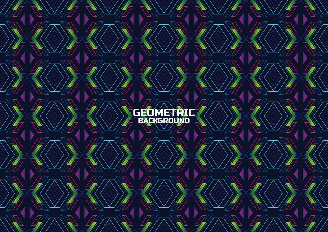 modern geometric futuristic background banner vector