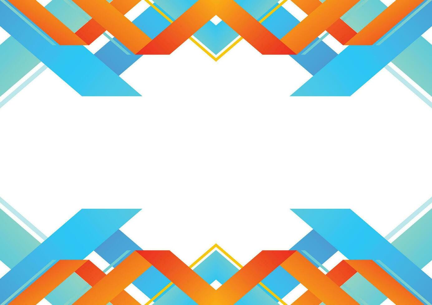 geometric theme design white background vector