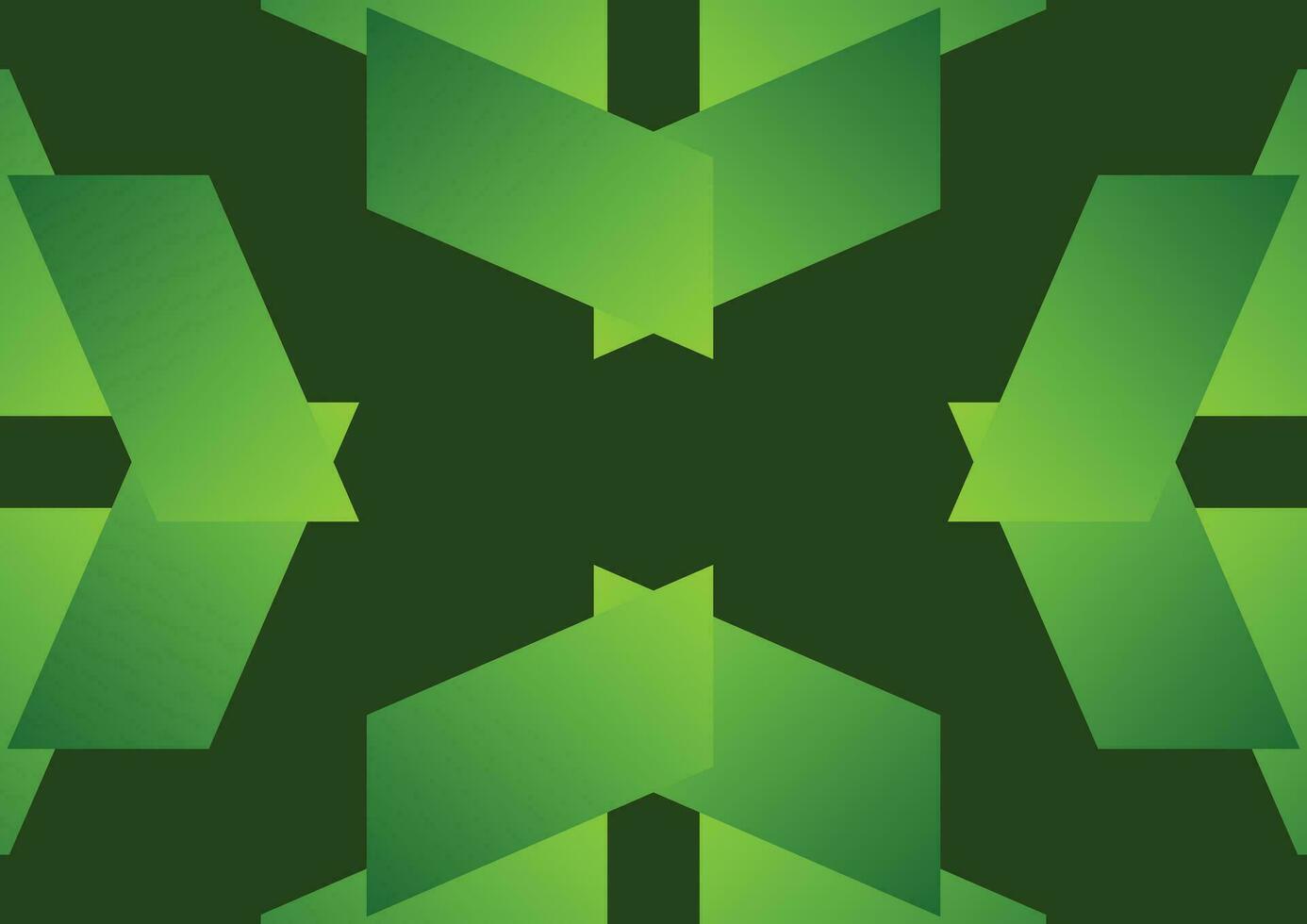 green geometric gradient background abstract design vector