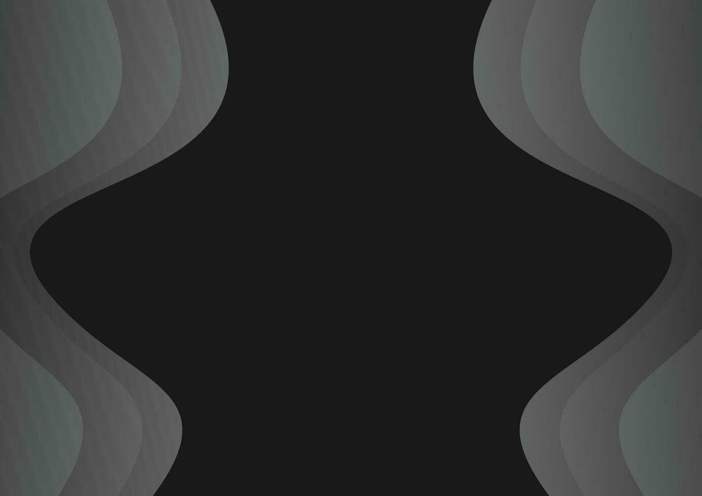 abstract gradient gray on black background vector