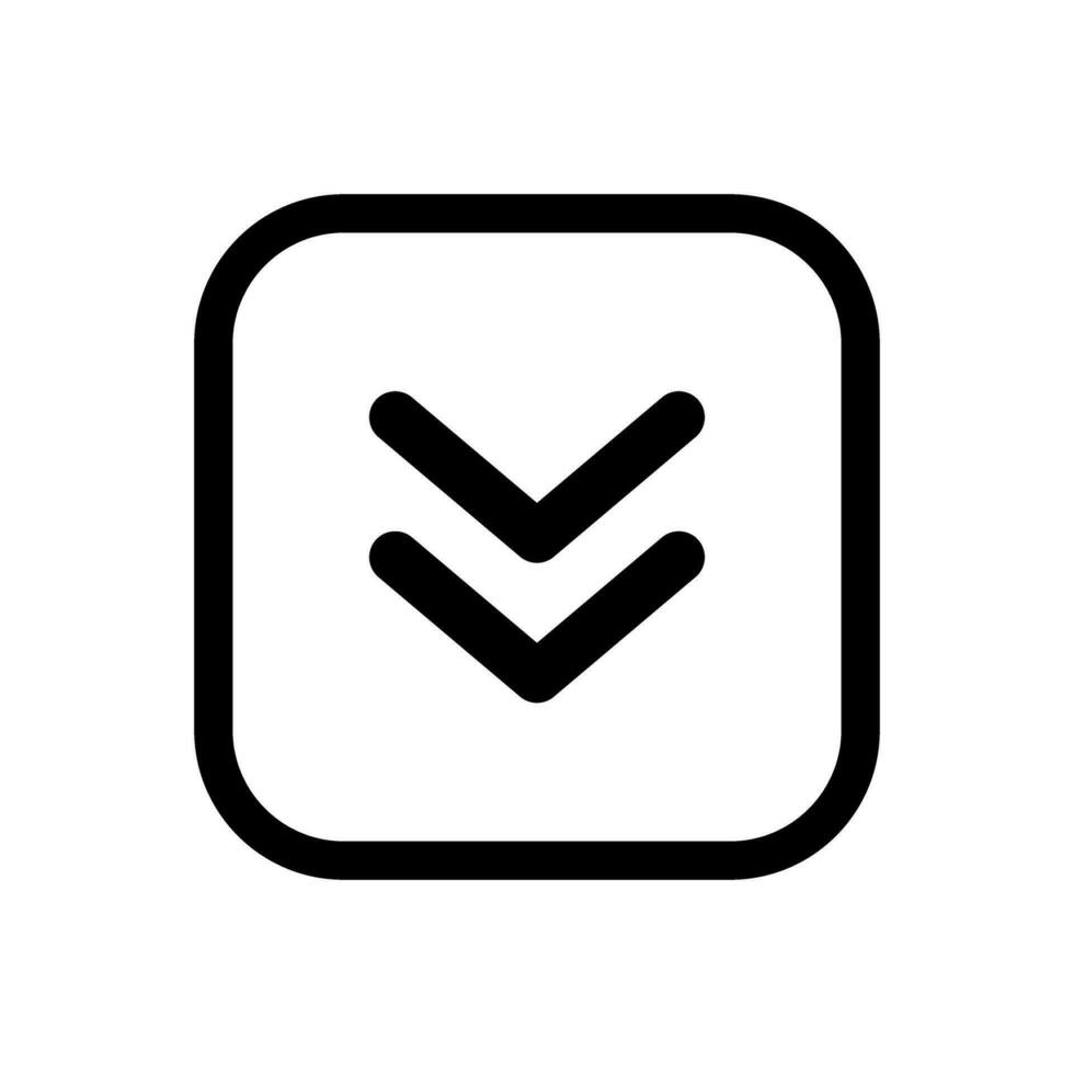 Download icon vector. Upload button illustration. Load symbol or logo. vector