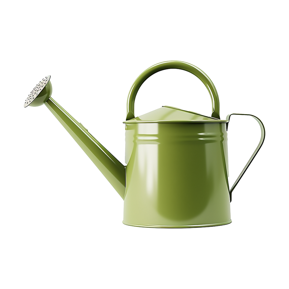 AI generated Watering can isolated on transparent background png