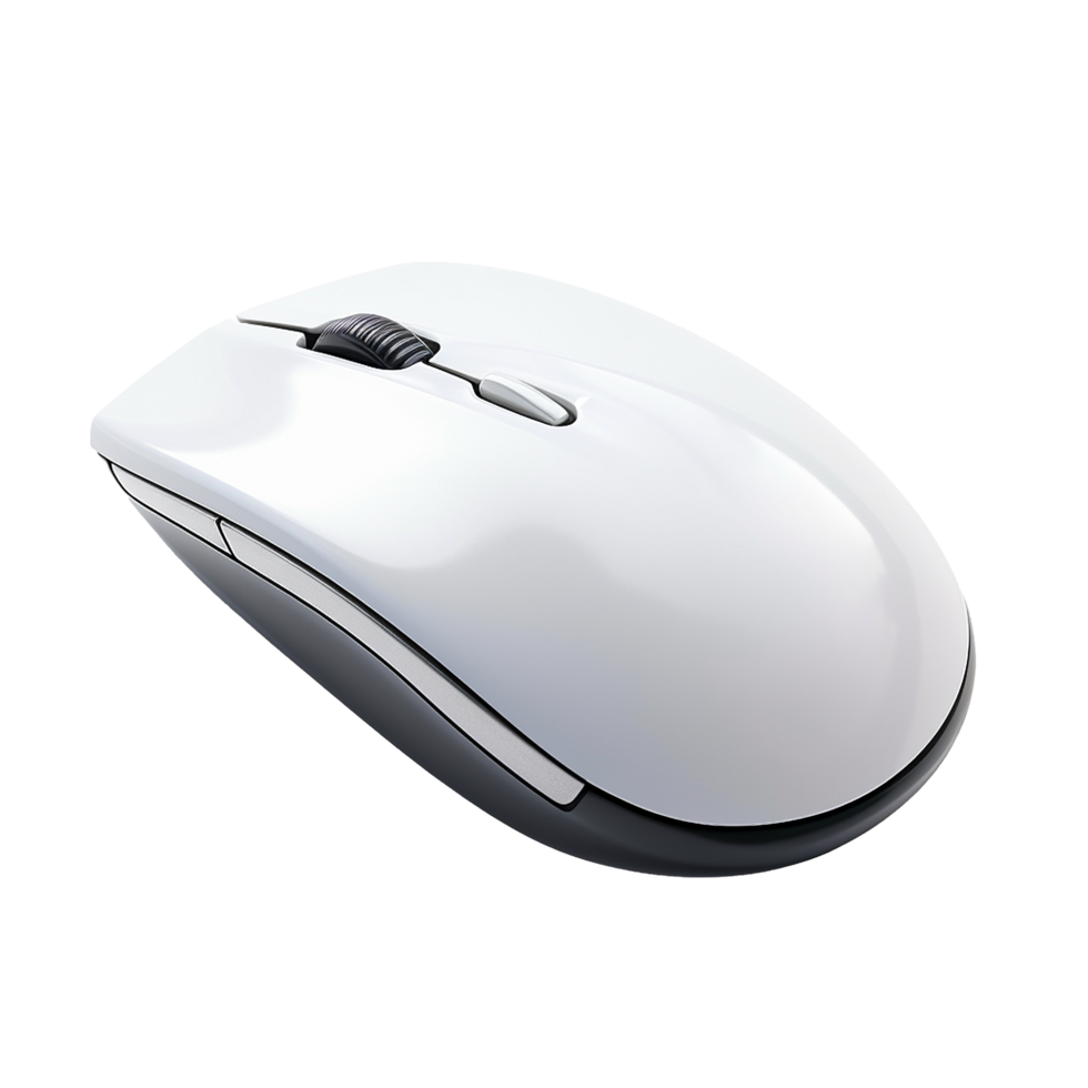 AI generated Computer mouse png isolated on transparent background