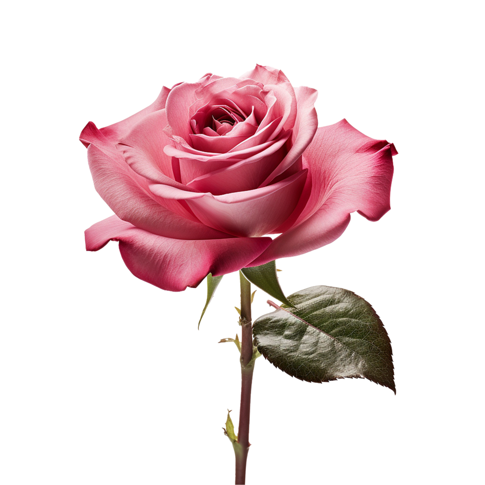 AI generated Rose png isolated on transparent background