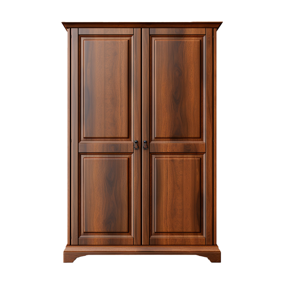 AI generated Wardrobe cabinet isolated on transparent background png