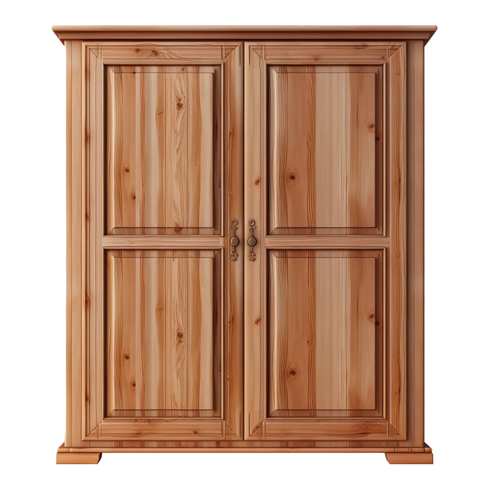 AI generated Wardrobe cabinet isolated on transparent background png