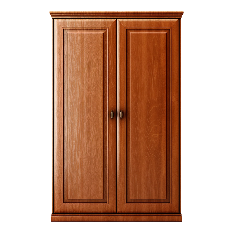 AI generated Wardrobe cabinet isolated on transparent background png