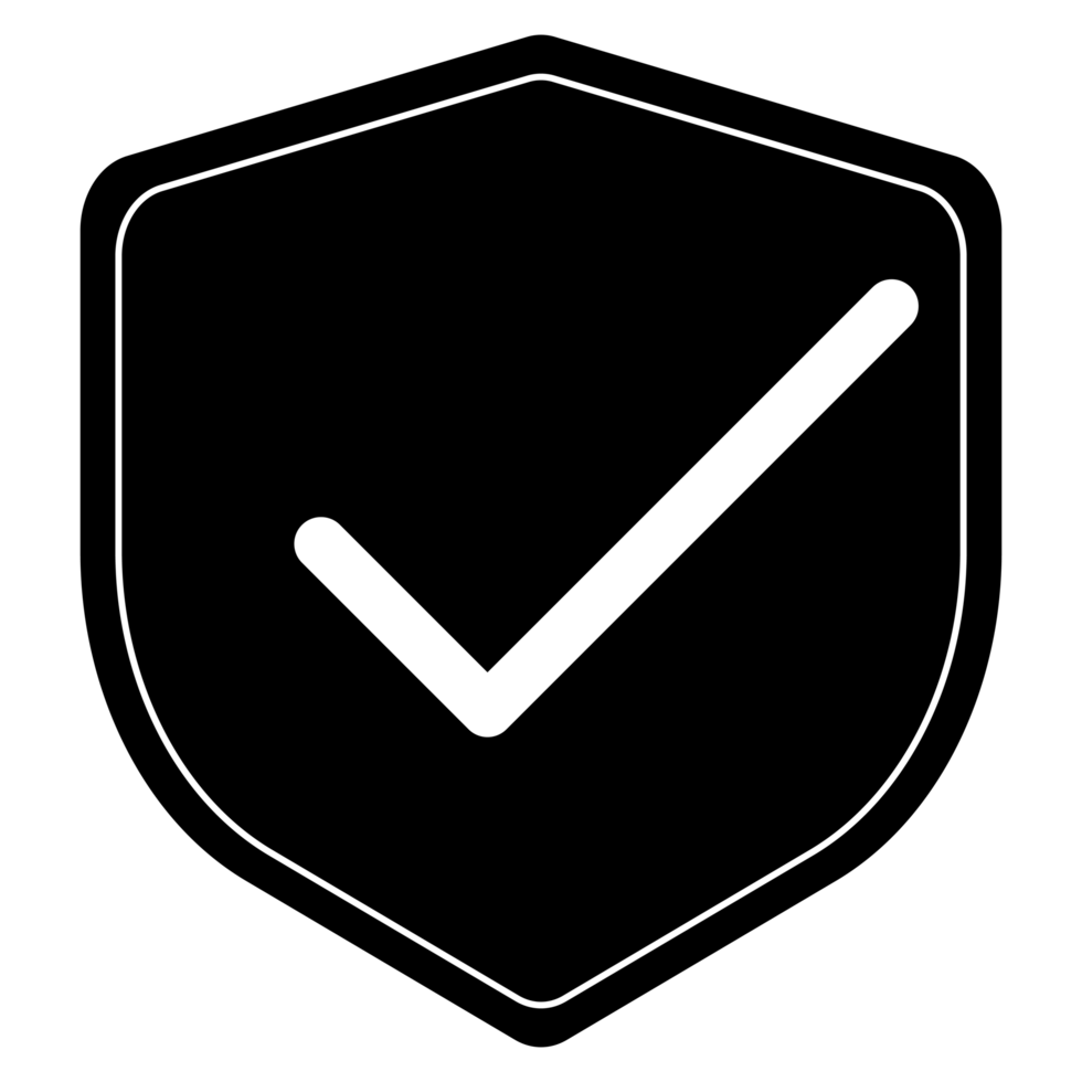 Shield icon with checklist png