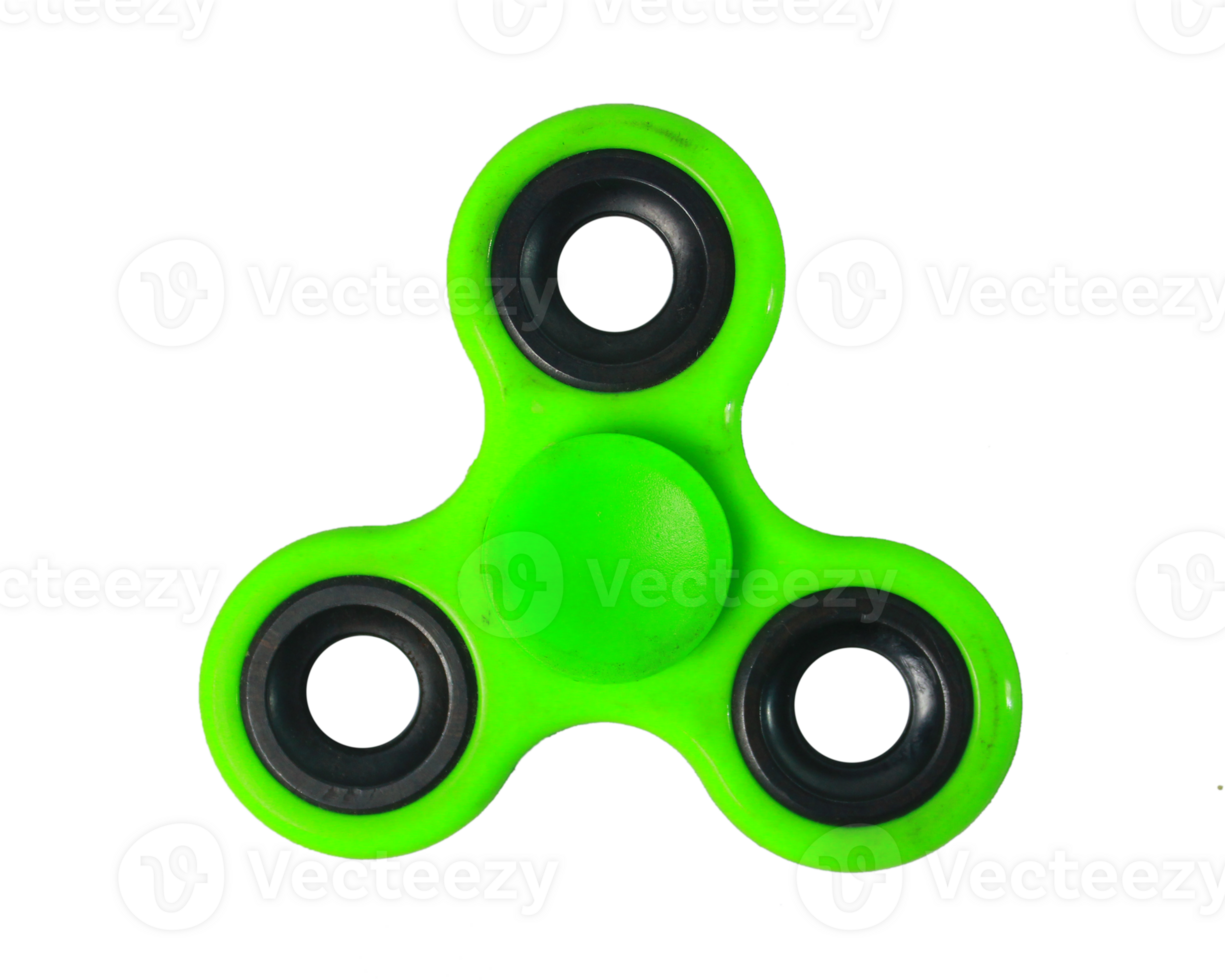 green spinner toys png