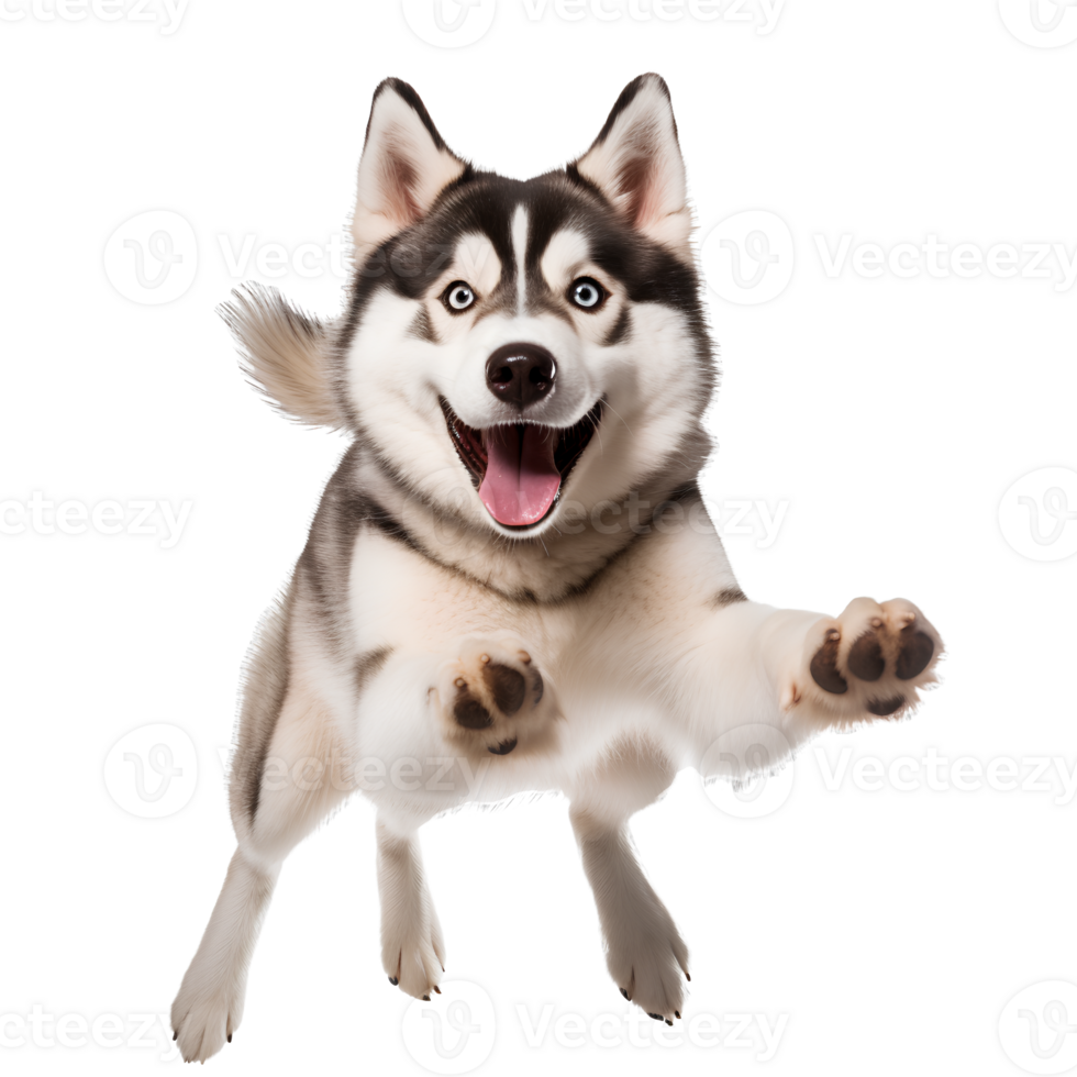 AI generated Cute and happy dog on transparent background PNG, easy to use. png
