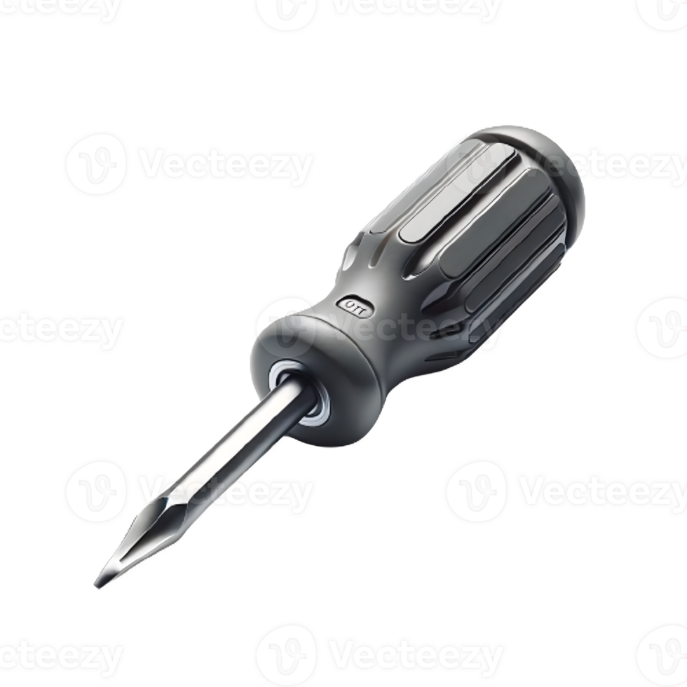 AI generated Isolated Phillips Screw driver hardware tool on a transparent background, PNG File Format