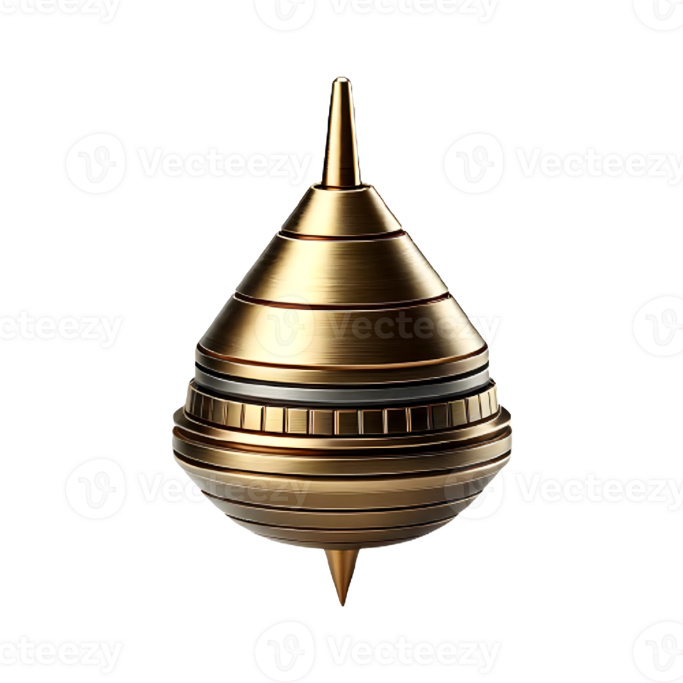 AI generated Isolated Plumb Bob hard ware tool on a transparent background, PNG File Format