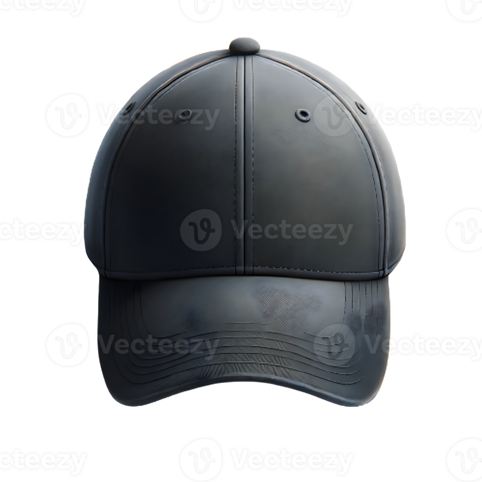 AI generated Isolated Baseball cap clothing item on a transparent background, PNG File Format