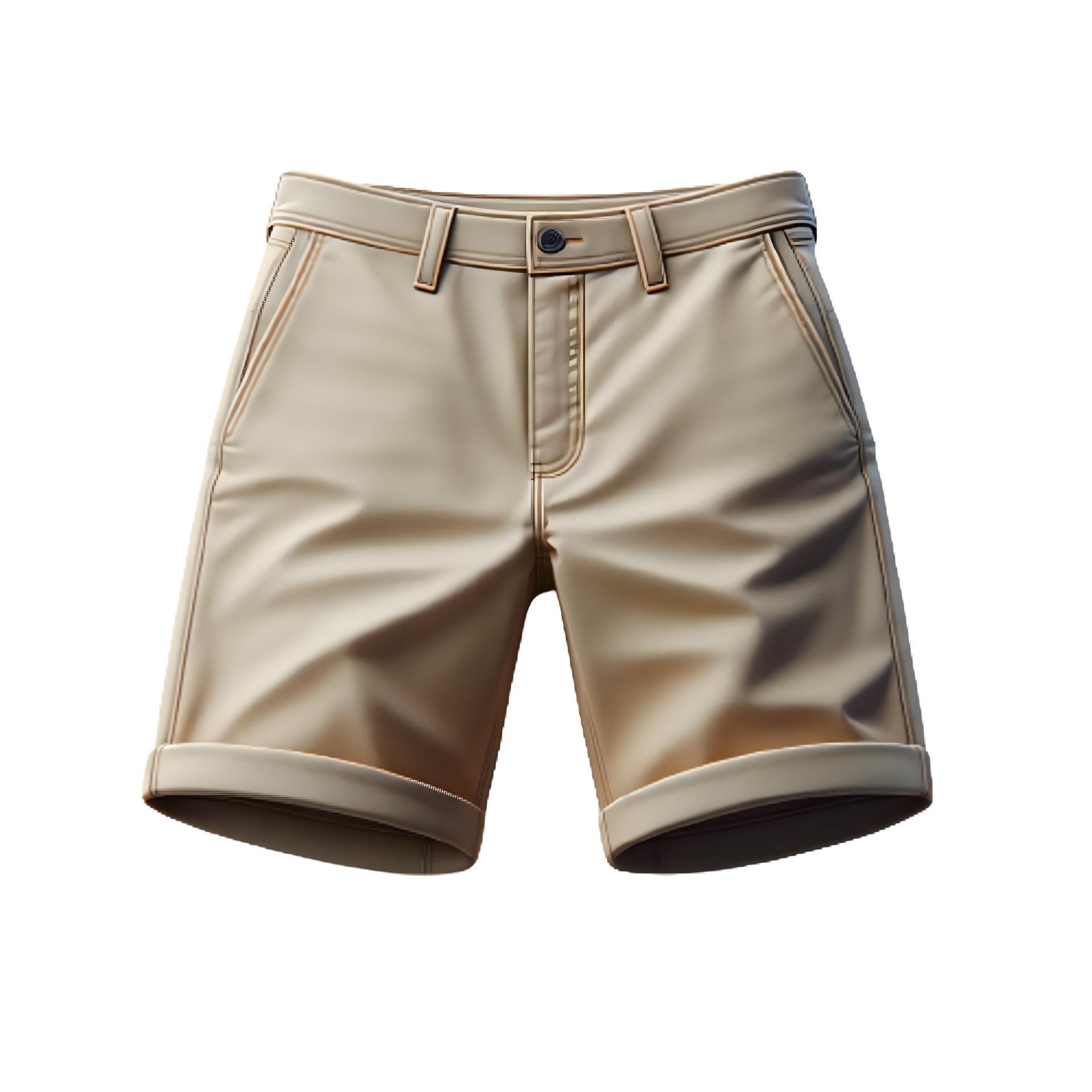 Ai Generated Isolated Pair Of Shorts Fashion Piece Of Clothing On A Ai Generated Isolated Pair Of Shorts Fashion Piece Of Clothing On A
