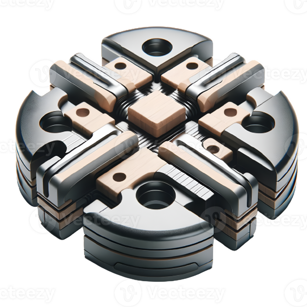 AI generated Isolated Biscuit Joiner hard ware tool on a transparent background, PNG File Format