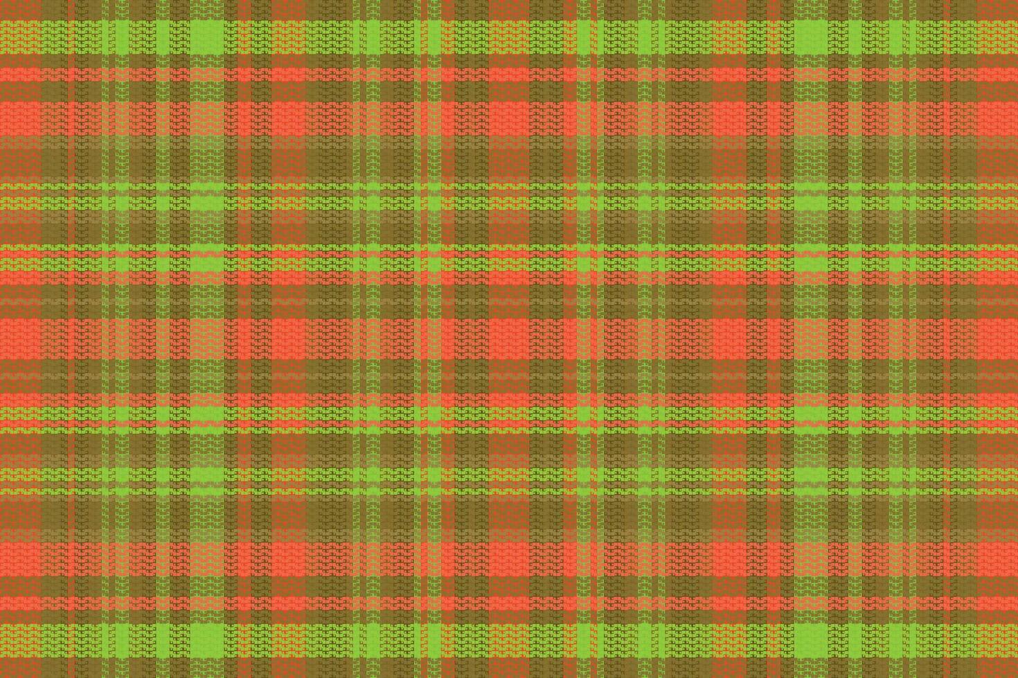 Tartan plaid pattern with texture and summer color. vector