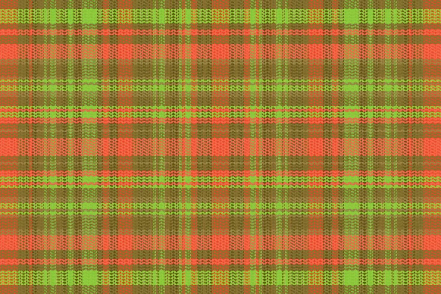 Tartan plaid pattern with texture and summer color. vector