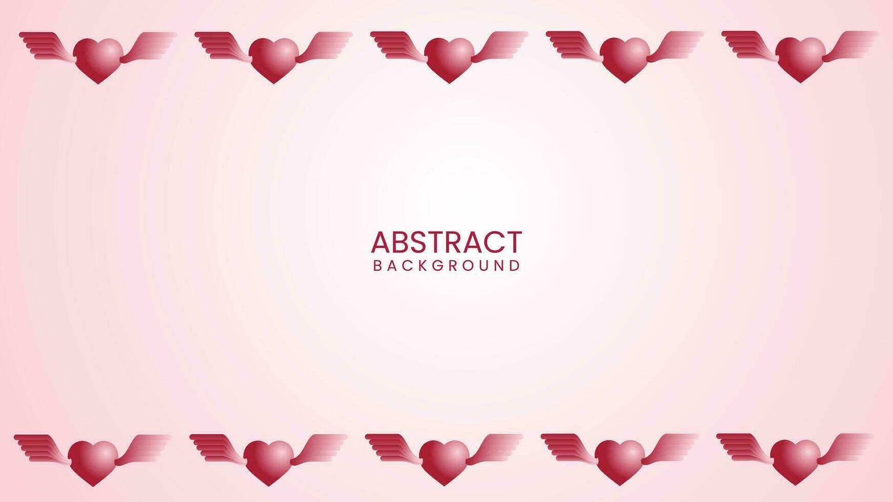 Abstract background Valentine's day blank background design , harmony gradient, background. Vector illustration love , line love