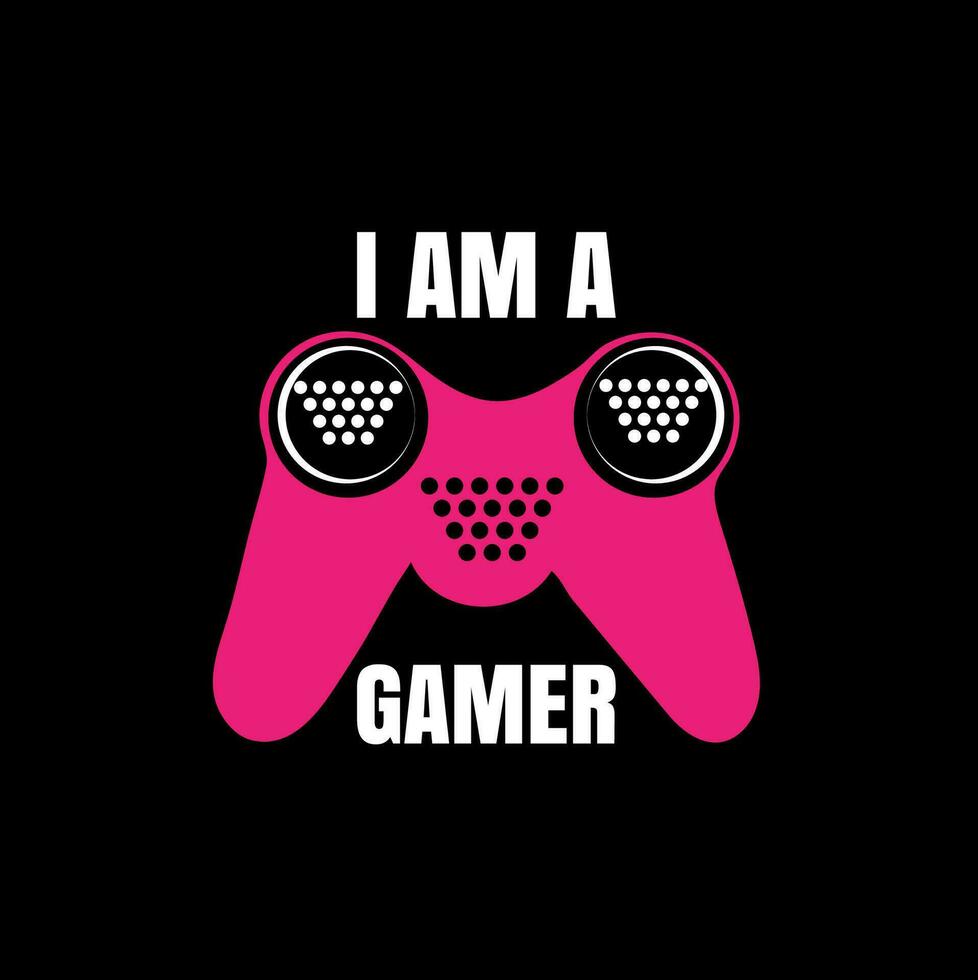 Gaming t shirt design, Vector gamer t shirt, Vintage gaming gamer t shirt design