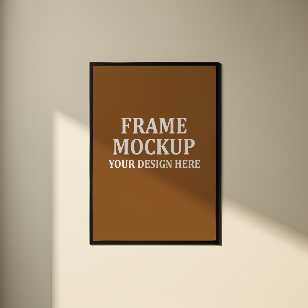 Frame Picture Poster Mockup psd
