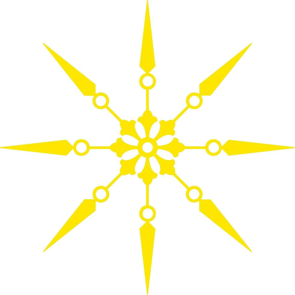 Japanese Hidden Dagger or Shuriken vector
