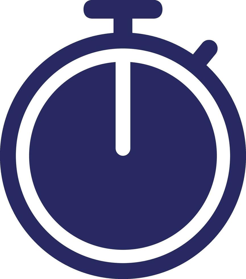 Stopwatch for Time Checking Icon vector