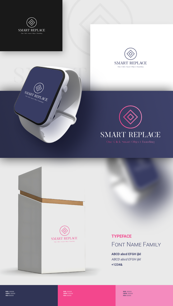 Branding Showcase, Multi-Object Logo Presentation psd