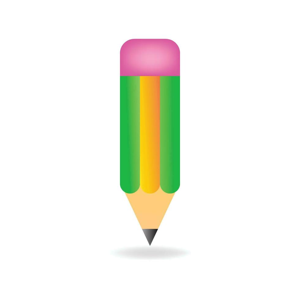 colourful pencil vector design