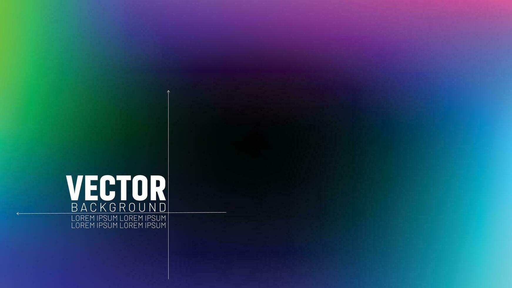 blurred gradient mesh background in bright colourful design vector
