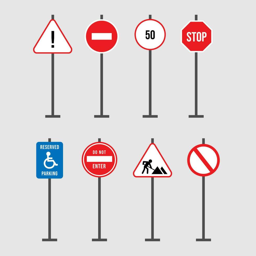 Road Sign Vector