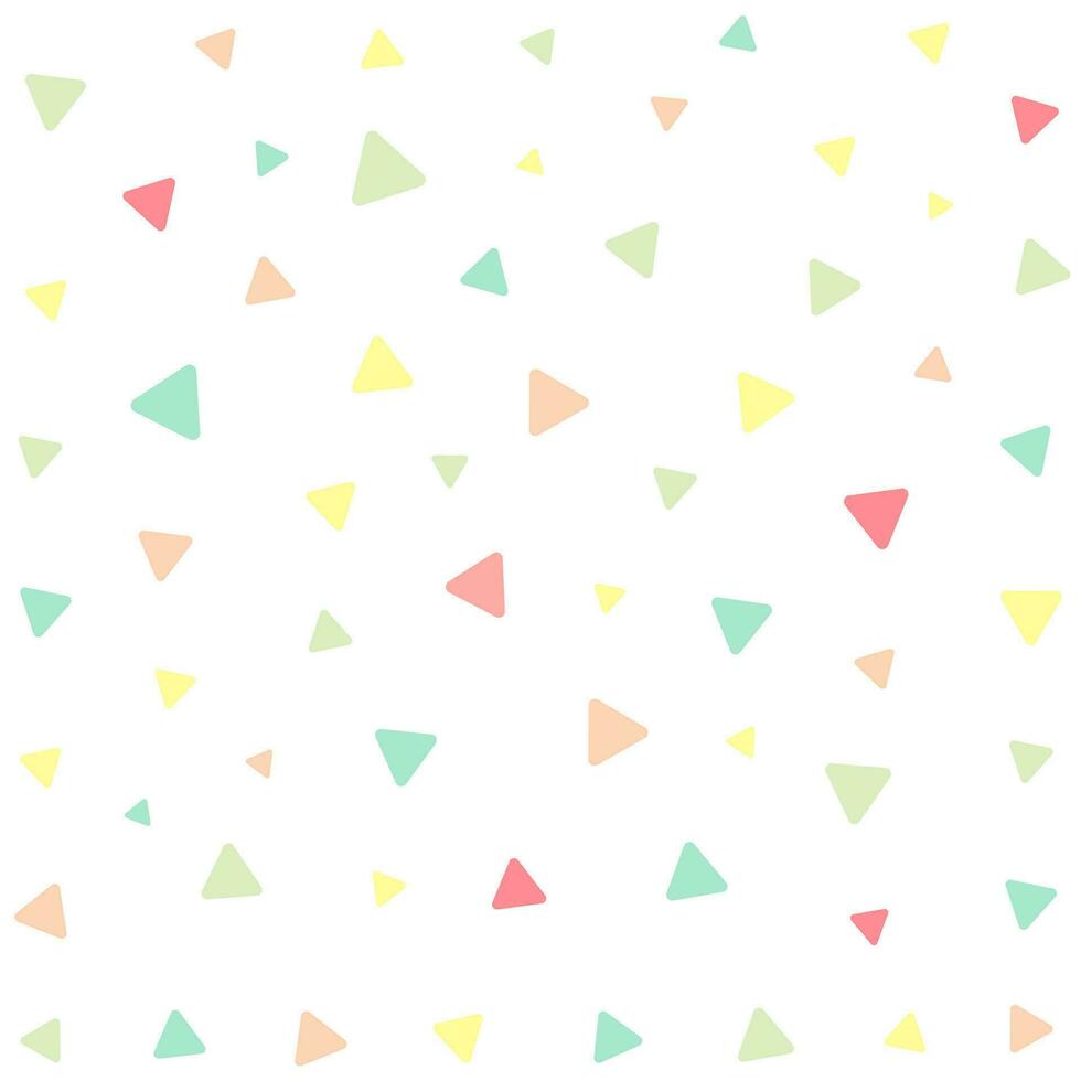 Triangle pattern vector