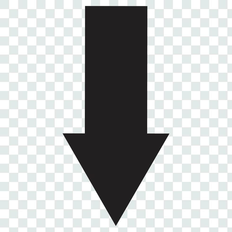 Long arrow vector icon. Black horizontal double arrow. Replaceable vector design.
